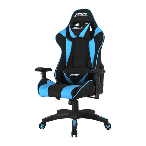 Saturn Racing Chair Sky Blue Racing Chairs Gaming Chairs